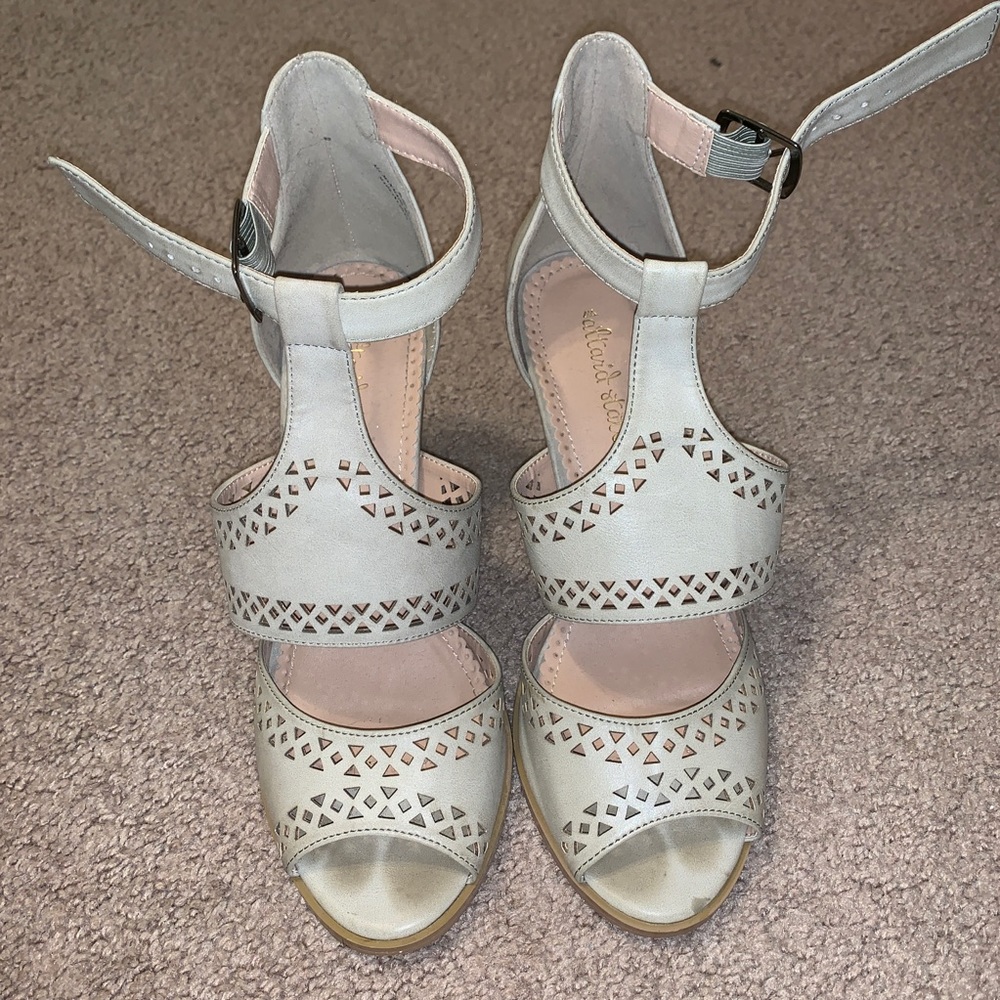 Chunky block heels